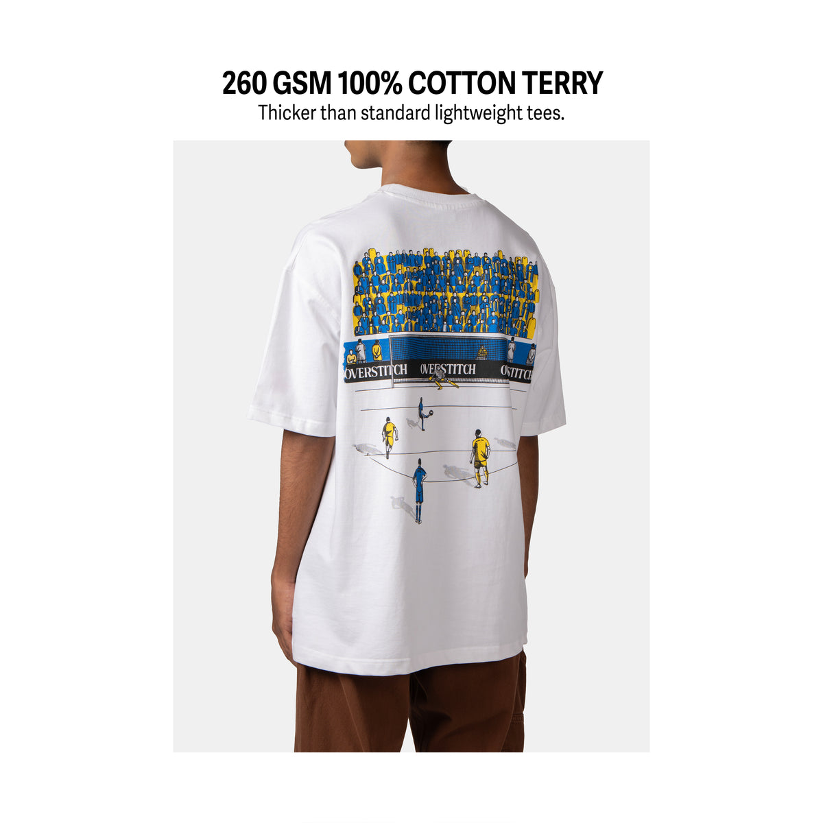 White Full-Time T-Shirt
