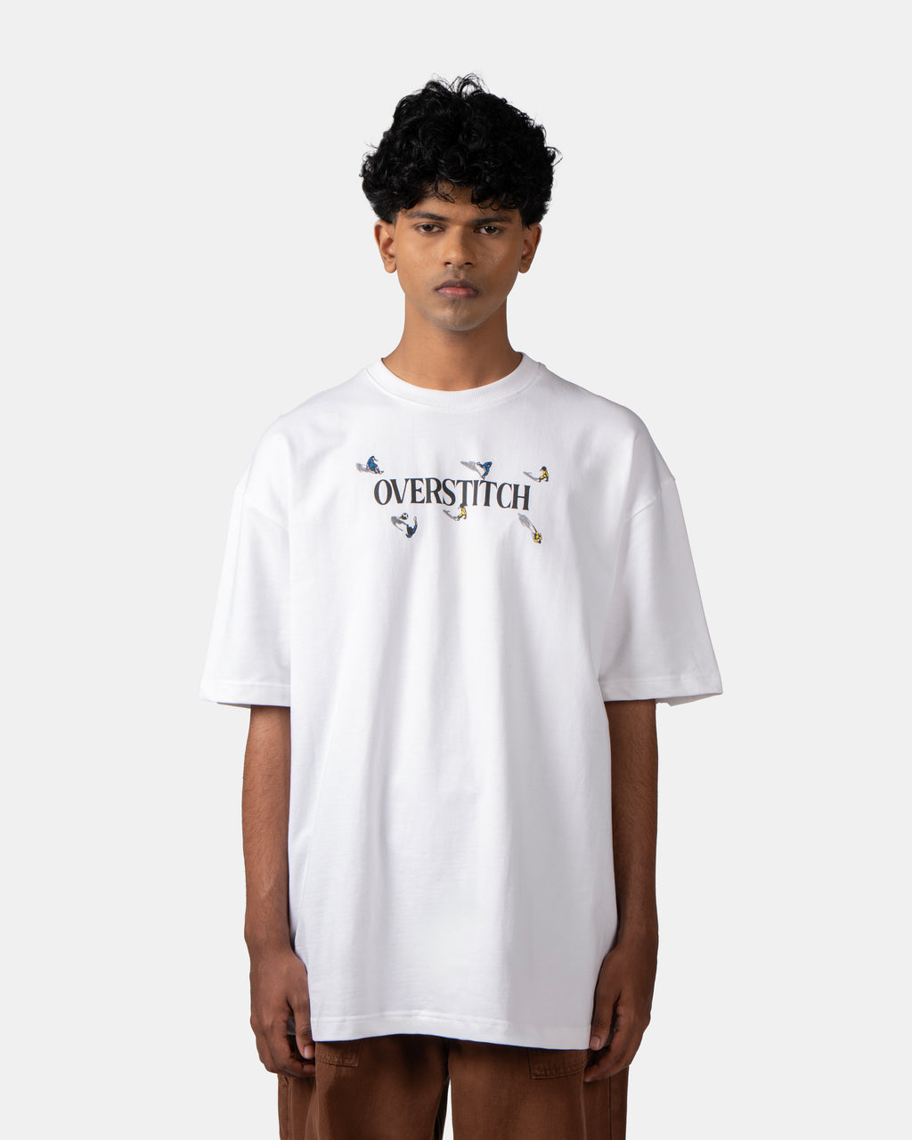 White Full-Time T-Shirt