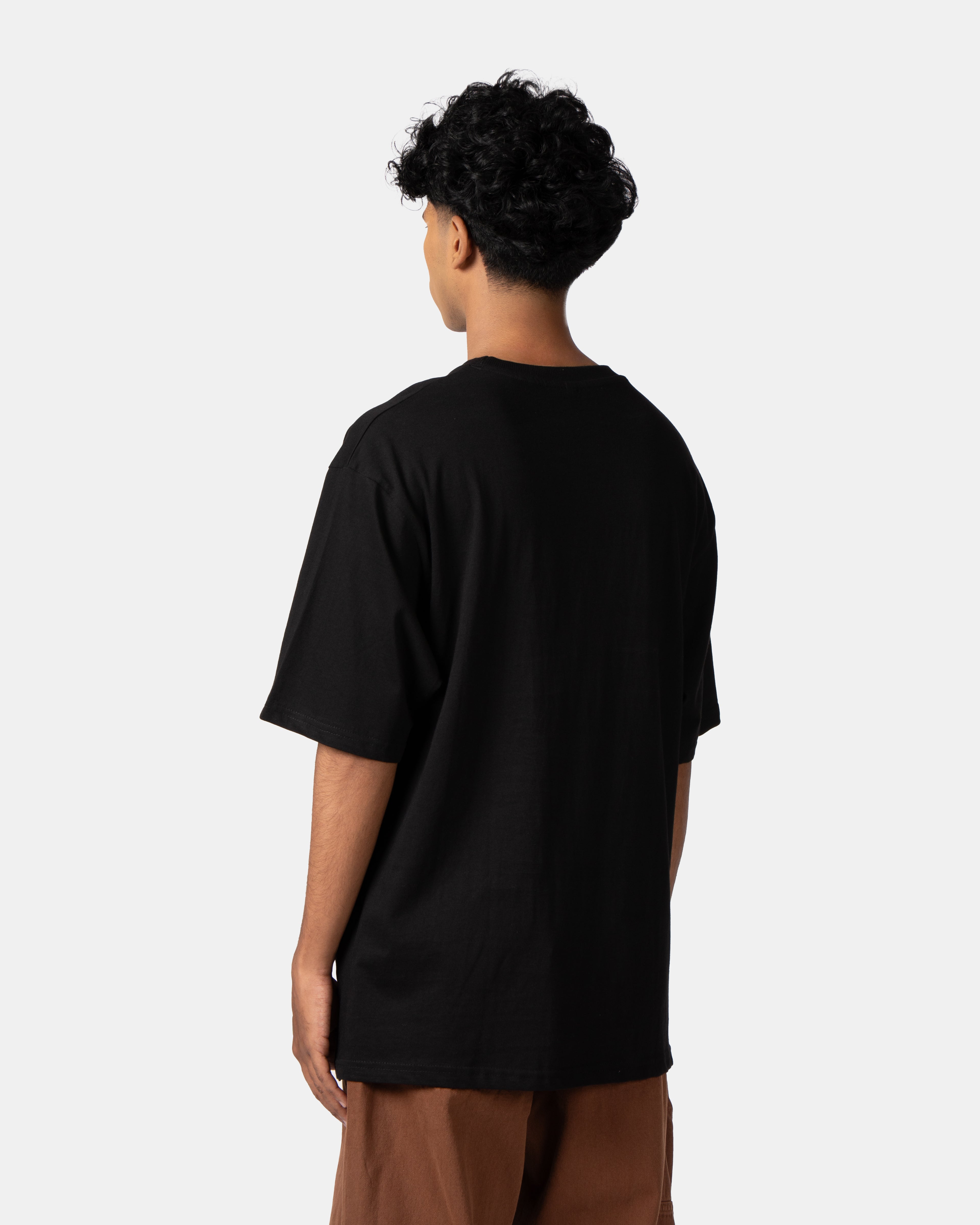 Black Embossed T-Shirt