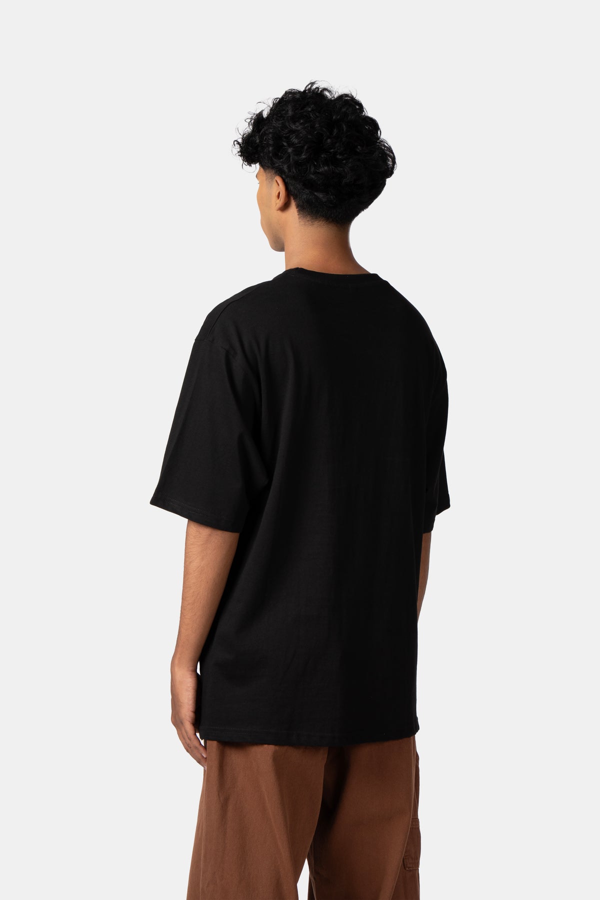 Black Embossed T-Shirt