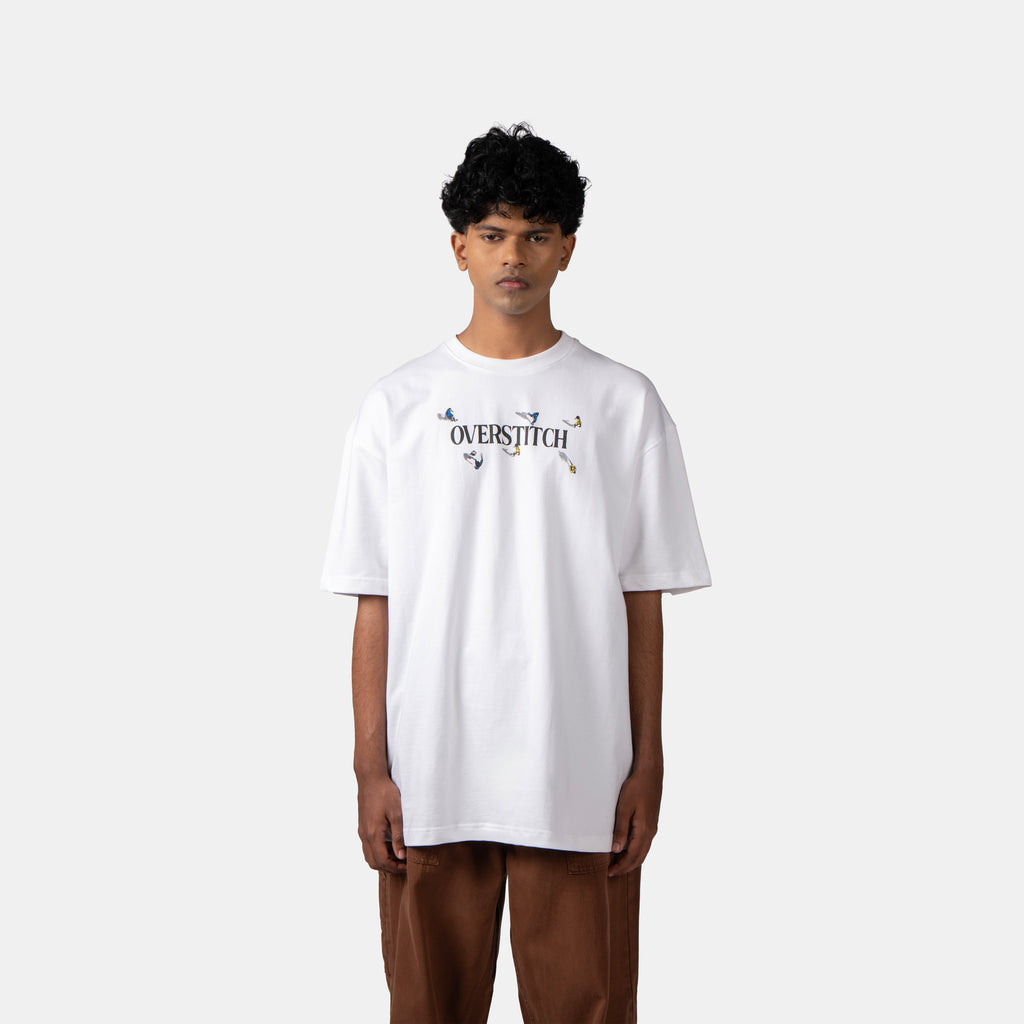 White Full-Time T-Shirt