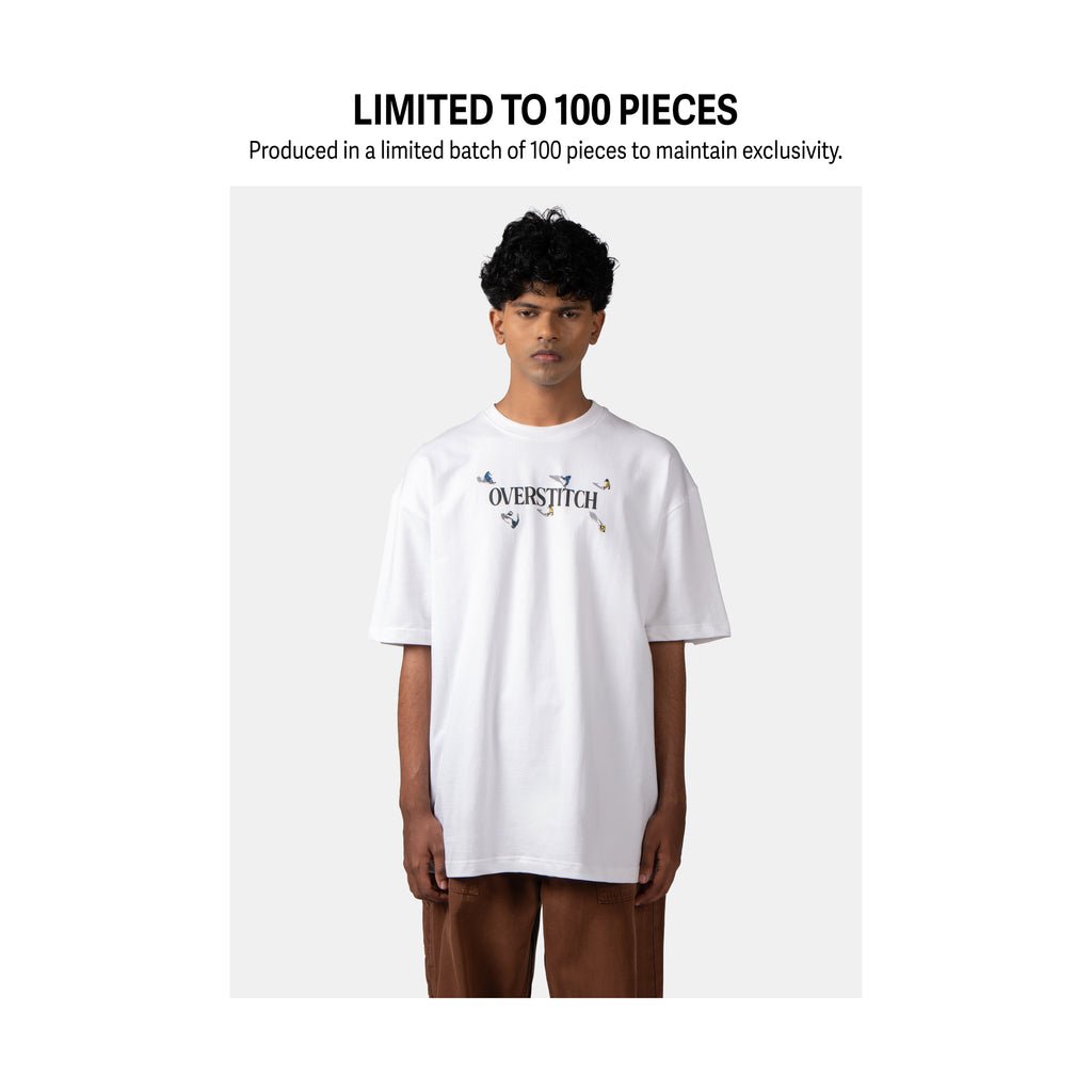 White Full-Time T-Shirt