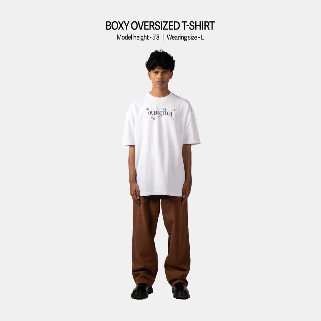 White Full-Time T-Shirt