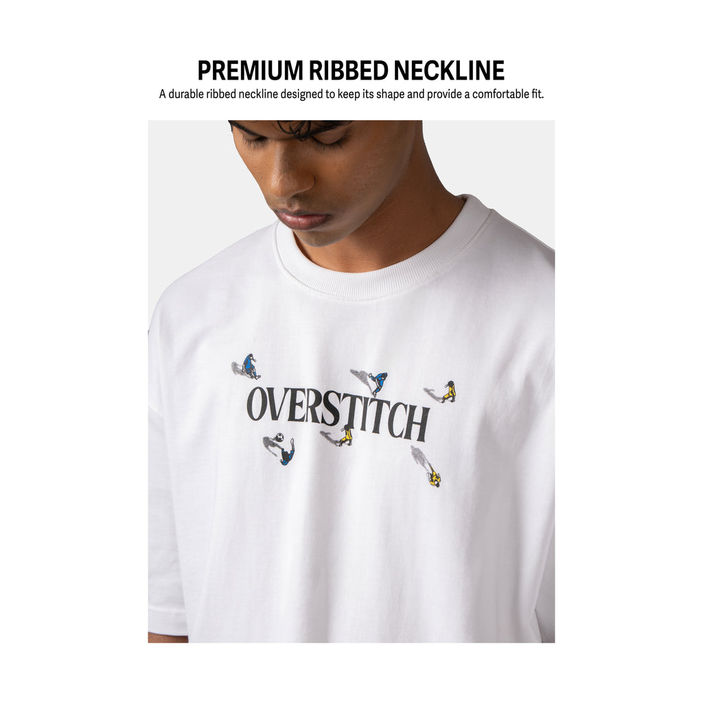 White Full-Time T-Shirt